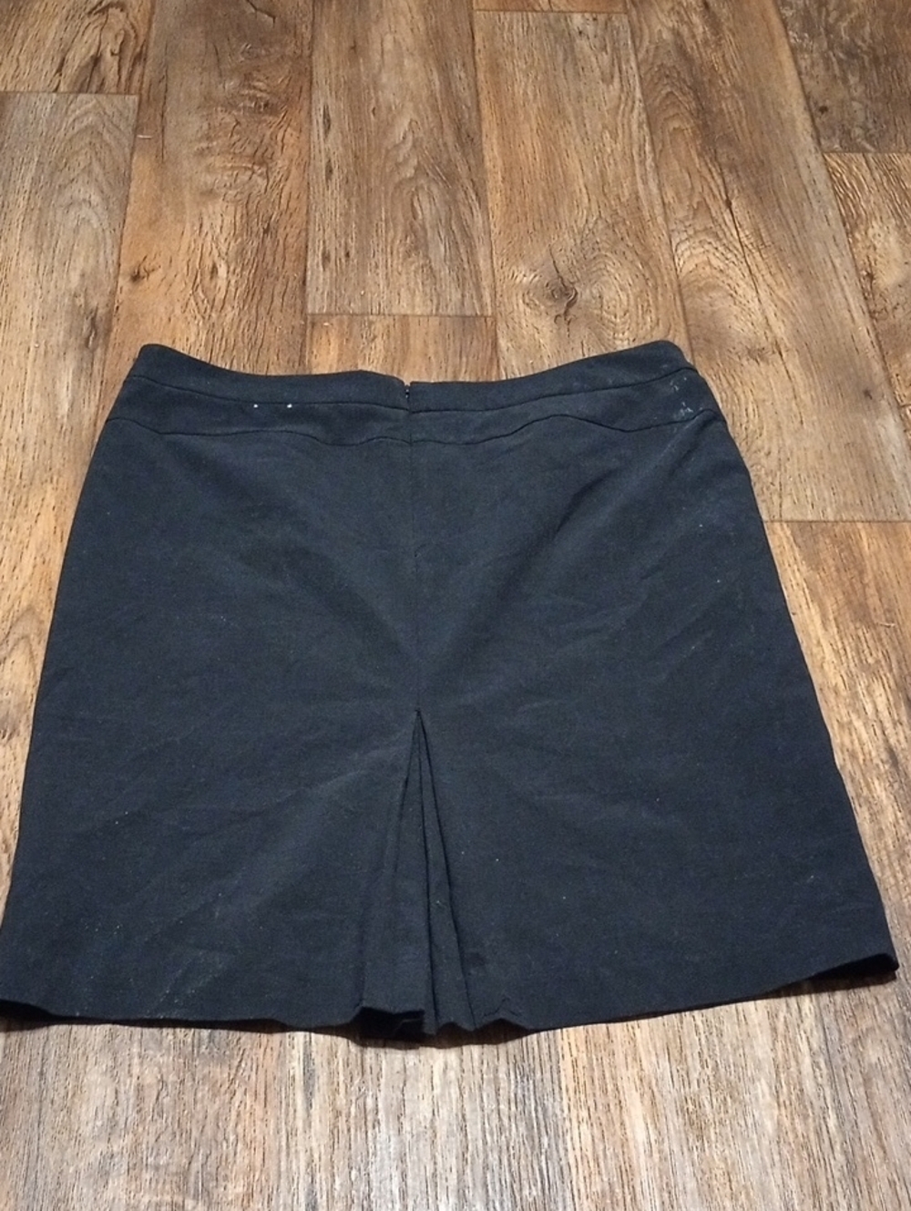 Worthington Works Black Mini Skirt - Clean A-Line Silhouette - Picture 3 of 4